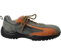 Goodyear Safety Shoes Metal-Free S1P Size 39 Gray/Brick Work