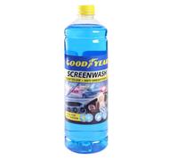 Goodyear Screenwash All Season Transparent Bottle Antifreeze Windscreen 1 Litre