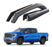 Goodyear Shatterproof in-Channel Window Deflectors for Trucks GMC Sierra 1500 2019-2024 Crew Cab, Rain Guards, Window Visors, Vent Deflector,Truck Accessories,4pcs- GY003415LPv