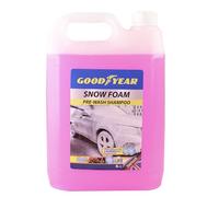 Goodyear 5l Snow Foam Cherry Scent Pressure Washer Or Foam Lancer| Covers The Vehicle In A Rich Blanket Of Foam| Gently Loosen Dirt And Heavy Soiling| More Concentrated Solution The Thicker The Foam