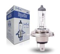 GOODYEAR Superlite H4 12V 60/55W halogen bulb For the main headlamps of the Night Vision range. E1 R37/03 approval and RoHs and CE certification. Exceptional durability and luminosity.