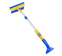 Goodyear Telescopic Handle Scraper - Adjustable Ice Scraper with Extendable Handle | Sturdy Blade for Snow & Ice Removal | Ergonomic Grip | Compact and Durable Design | Ideal for Cars, Trucks & SUVs