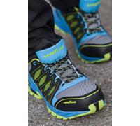 Goodyear Unisex Metal Free S1 / SRA / HRO Safety Trainers | Size: 10 Goodyear Multicolor 10