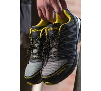 Goodyear Workwear Unisex S1P Sra Hro Metal Free Safety Work Shoe, Black/yellow, Uk 8/eu 42
