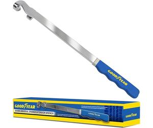 Goodyear Universal 385mm Extra Torque Arms Spanner Extension Bar, Extender, Offset Extension Wrench, Ratchet, Serpentine Belt Tool, Pry Bar Wrench Adaptor, Lever Bar, Extendable Breaker