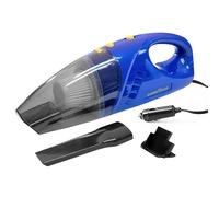 Goodyear Wet & Dry 12V Vacuum Cleaner - Powerful Car Vacuum with Multi-Surface Cleaning Capability| Compact Design| Convenient 12V Power Adapter| Easily clean liquid spills, dust, dirt, pet hair, mud