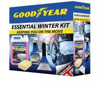 Goodyear Winter Essential Car Kit Screenwash|Demister Pad|De-Icer|Ice Scraper