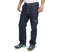 Goodyear Workwear GYPNT030 Mens Carpenter Multi Pocket Stretch Denim Work Jeans,Navy,38W / 31L