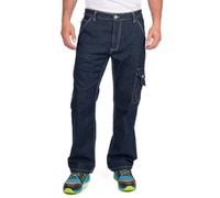 Goodyear Workwear Mens Stretch Carpenter Work Denim Jean, Navy, 42W (31'' Regular Leg)