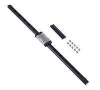 GooEquip MGN12H 1PCS Linear Rail Guide 500mm Miniature Linear Sliding Gide with 1PCS MGN12H Carriage Block for DIY 3D Printer and CNC Machine