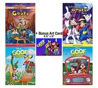 Goof Troop: Disney TV Series - 54 Episodes + Goofy Movies 1-2 (A Goofy Movie / An Extremely Goofy Movie) + Bonus Art Card