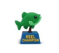 GOOFBALLS Mini Trophy - Hilarious Gag Gift Award for Office, Parties, Birthdays & White Elephant - Small Novelty Prize for Friends & Coworkers - Fish Reel Champion