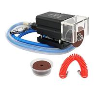 GOOFFY Pneumatic Nick Grinder, Portable Groove Grinding Machine Air Connection Point Opener Abrasive Wheel Cutting Tool for Flat Die Cut Cutting