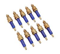 GOOFIT 10 Pcs Motorcycle A7TC Spark Plug with 3 Electrode Replacement For GY6 50cc 70cc 90cc 110cc 125cc 150cc Moped Scooter ATV Quad Dirt Bike Go Kart