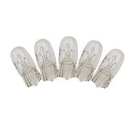 GOOFIT 12V 10w Instrument Bulbs Headlamp Halogen lamp 5pcs Replacement for Scooter Pite Bike
