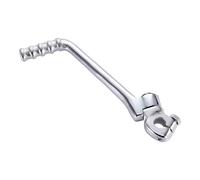 GOOFIT 13mm Silver Kickstart Lever Pedal Adjustable Replacement for 50cc-160cc Pit Bike Dirt Bike YX 140 160 Off-road Vehicle