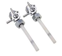 GOOFIT 14mm 2 pcs Fuel Pump Valve Petcock w/Filter Switch Replacement for 50cc 70cc 90cc 110cc 125cc 150cc Chinese Scooter Moped