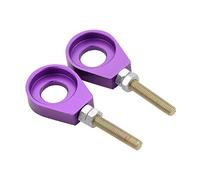 GOOFIT 15mm Chain Adjuster Tensioner Set Replacement For Dirt Bike purple
