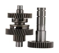 GOOFIT 17T engine transmission gear Outer box secondary Intermediate Gear Shaft Replacement for Gy6 ATV 200 200cc AU200 LX200M CVT LC162FMK E 200 ATV Go Kart
