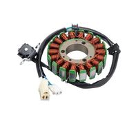 GOOFIT 18 Coil 5 Wire Generator Magneto Stator Ignition Coil Replacement for YBR250 07-11 YS250