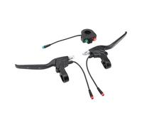 GOOFIT 22mm 1Pair Brake Lever Assembly with 3 Function Handle Switch Replacement for 50cc 70cc 90cc 110cc 125cc 150cc Scooter Motorcycle