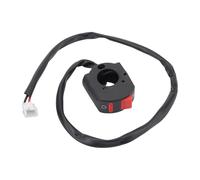 GOOFIT 22mm 7/8" ON OFF Controller Control Handlebar Button Mounted Flameout Switch Replacement for ATV Dirt Bike Go Kart Scooter