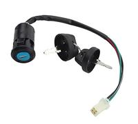 GOOFIT 4 Wires Ignition Switch Key Set with Cap Replacement For 50cc 70cc 90cc 110cc 125cc 150cc 200cc 250cc TaoTao SUNL ATV Dirt Bike Electric Scooter
