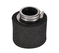 GOOFIT 45mm air filter double foam sponge cleaner black straight mouth replacement for 50cc 70cc 90cc 110cc 125cc motorcycle go kart ATV quad scooter dirt racing bike
