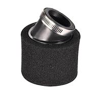 GOOFIT 45mm air filter universal double foam sponge cleaner black bevel angle mouth replacement for 50cc 70cc 90cc 110cc 125cc dirt bike motorcycle go kart ATV quad scooter