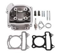 GOOFIT 47mm Big Bore Cylinder Head Valves With Gaskets Replacement for Gy6 80cc ATV Go Kart Quad Scooter