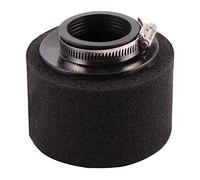 GOOFIT 48mm air filter double foam sponge cleaner black straight mouth replacement for 50cc 70cc 90cc 110cc 125cc 150cc motorcycle go kart dirt bike ATV quad scooter