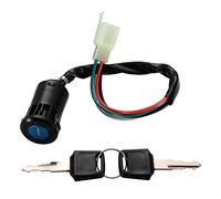 GOOFIT 4Pin Ignition Key Switch Set Replacement For Chinese Made 50cc 70cc 90cc 110cc 125cc ATV Dirt Bike Pocket Bike