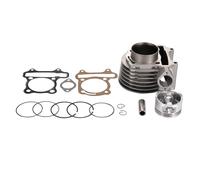 GOOFIT 57.4mm Cylinder Kit Replacement For GY6 4 Stroke 125cc 150cc 157QMJ 152QMI Engine Gaskets Piston Rings Parts TaoTao Quads Go Karts Motorcycles Head Chinese Scooter