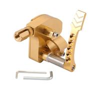 GOOFIT 7/8" 22mm CNC Thumb Throttle Control Lever Assembly Replacement for YFZ450 Warrior 350 Bear Tracker 250 TRX400EX TRX 250 450 R Suzuki LTR 250 500 LT500R LTZ 250 400 Yellow