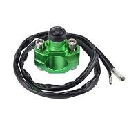 GOOFIT 7/8" 22mm Handlebar 2 Wire CNC Kill Stop Switch Replacement for YZ250 YZ450 WR250 WR450 ATV Scooter Quad Moped Dirt Bike Green