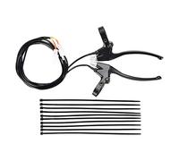 GOOFIT 7/8" 22mm left right brake cylinder assembly With brake cable Handlebar Brake Lever Replacement for Motorcycle Bike Mini Bike Scooter