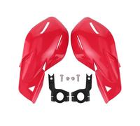GOOFIT 7/8" Handlebar Hand Brush Guards Protector Handguards Assy Replacement For Pit Dirt Bike ATV Red