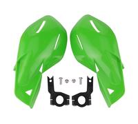 GOOFIT 7/8" Motorcycle Hand Guards Handlebar Hand Brush Guards Protector Handguards Assy Replacement For Motocross Motorcycle Off-road Pit Dirt Bike ATV Green
