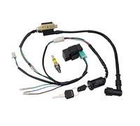GOOFIT AC Ignition Rebuilt Kit Wiring Harness CDI Spark Plug Replacement for 50cc 70cc 90cc 110cc 125cc ATV Quad Bike Buggy Go Kart