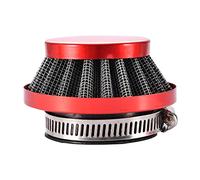 GOOFIT Air Filter 42-44mm Universal Red 2 Stroke Metal Filter Replacement for 43cc 47cc 49cc Scooter ATV Mini Pocketbike Mini Quad
