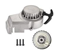 GOOFIT Alloy Gray Pull Start Recoil Starter Replacement For 2 Stroke 43cc 47cc 49cc ATV Mini Dirt Bike Scooter Brush Cutter Water pump