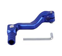 GOOFIT Aluminum Alloy Gear Lever Blue Shift Lever Shift Pedal Folding Gear Lever Replacement for Cb250 Motocross Bike ATV Dirt Pit Bike