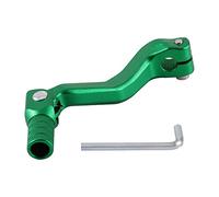 GOOFIT Aluminum Alloy Gear Lever Green Shift Lever Shift Pedal Folding Gear Lever Replacement for Cb250 Motocross Bike ATV Dirt Pit Bike
