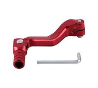 GOOFIT Aluminum Alloy Gear Lever Red Shift Lever Shift Pedal Folding Gear Lever Replacement for Cb250 Motocross Bike ATV Dirt Pit Bike