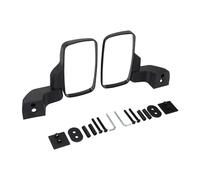 GOOFIT black 1.75"- 2"Offroad Rearview Rear View Side Mirror Replacement For Polaris RZR Teryx Deere Gator Rhino YXZ RZR 2020 Motorcycle Dune Buggy beach buggy ATV UTV