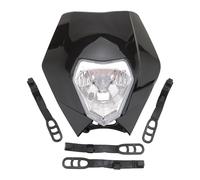 GOOFIT Black 12V 35W Super moto Halogen Headlight Indicator Fairing Lampshade Replacement for Dirt Bike Moter Pocket Bike