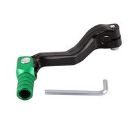 GOOFIT black and green Aluminum Alloy Gear Lever Shift Lever Pedal Folding Gear Lever Replacement for Cb250 Motocross Bike ATV Dirt PitBike