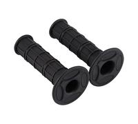 GOOFIT Black Handle Grips 22mm Standard 7/8" Twist Throttle Replacement for 50cc RM125 FA50 RM80 KLX140L KX250 KLR250 YFZ450R CRF80F CRF 150 1985 1993 1996 2001 2005 2009 Mini Pit Scooter Moped