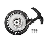 GOOFIT Black Pull Start Recoil Starter Replacement for 2 stroke 43cc 47cc 49cc Brush Cutter ATV Mini Dirt Bike Scooter Water pump 40-6 Pocket Pit Bike