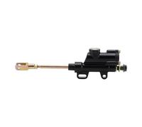 GOOFIT Black Rear Brake Master Cylinder Suitable Replacement for 110cc 125cc 140cc Off-Road Vehicle